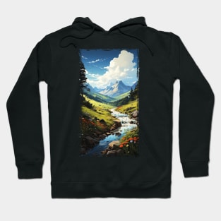 STUNNING NATURE PIXELS Hoodie